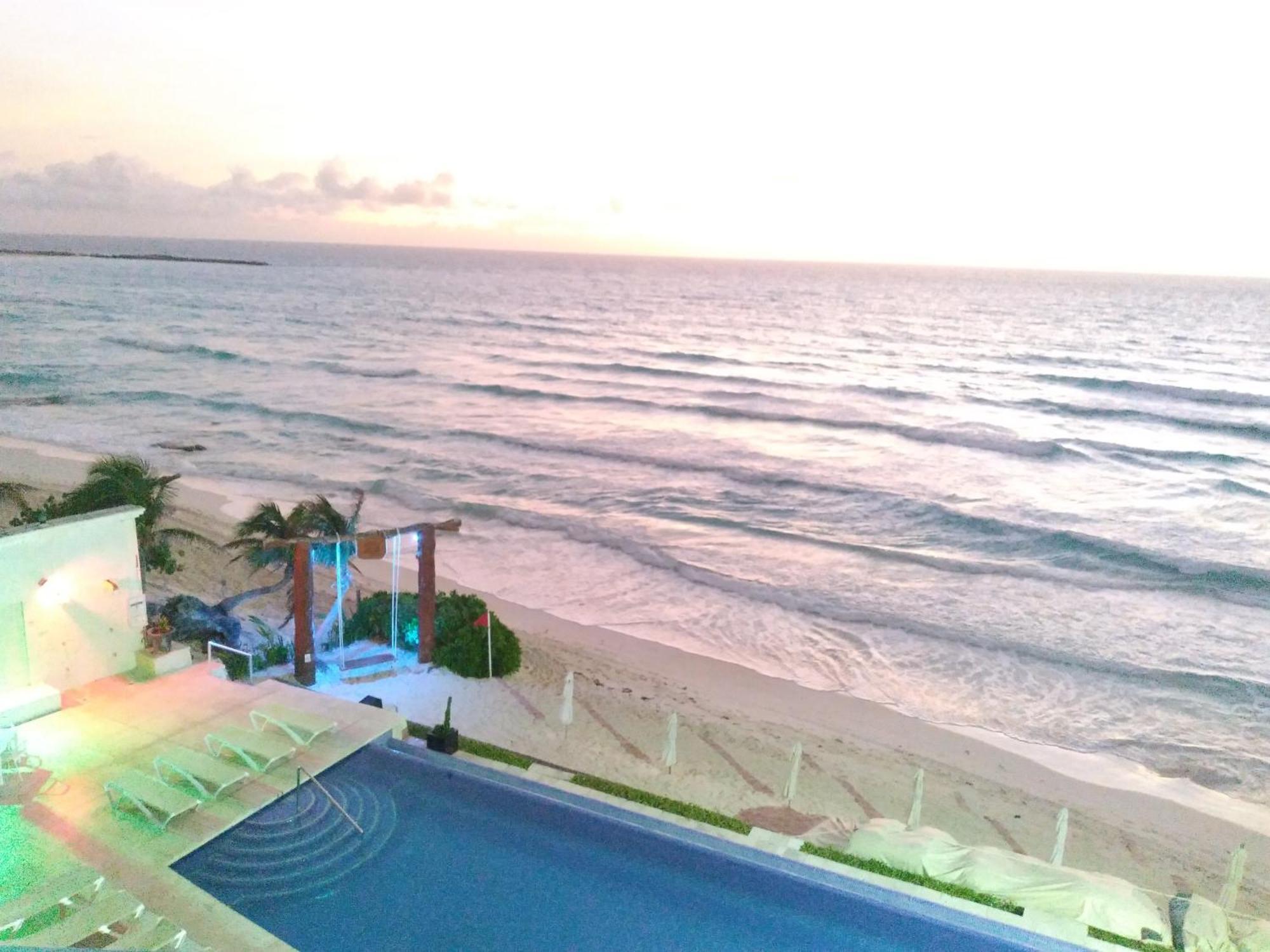 1 Bedroom Seaview Condo In Ocean Dream Resort Cancún Kültér fotó