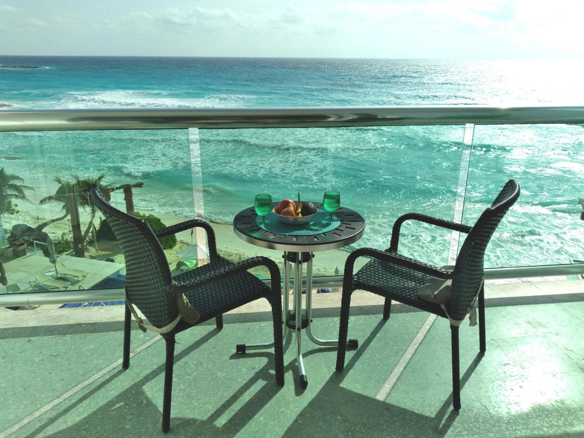 1 Bedroom Seaview Condo In Ocean Dream Resort Cancún Kültér fotó